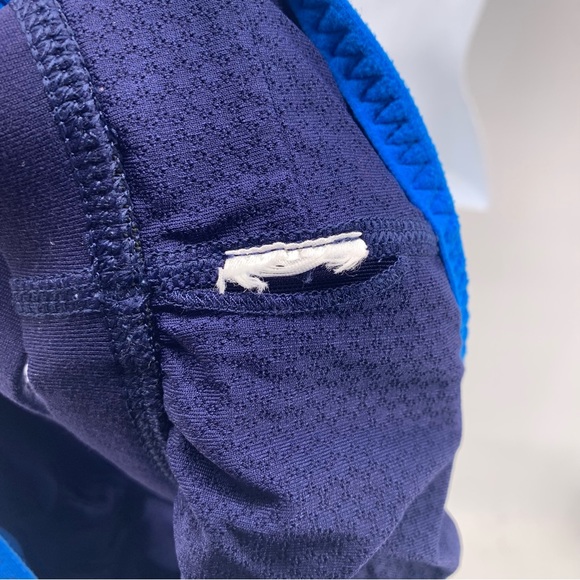 Patagonia Navy Blue Crossed Back Sports Bra Size Large - Picture 5 of 5